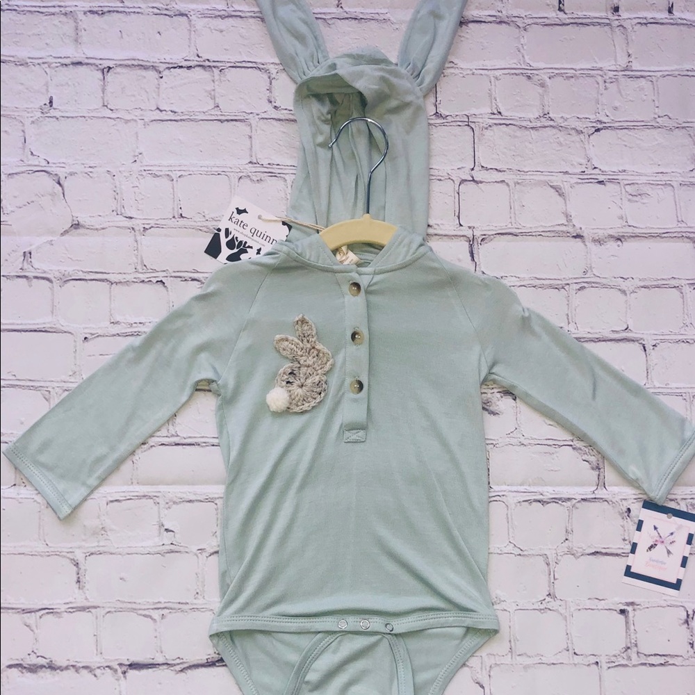 Unisex size 12-18 month hooded onesie custom